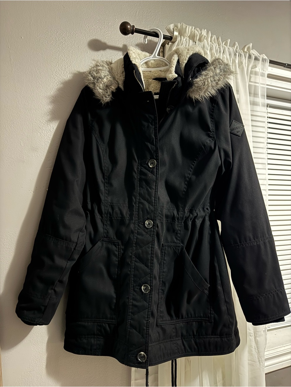 Hollister Heritage Collection Faux Fur Lined Parka Jacket